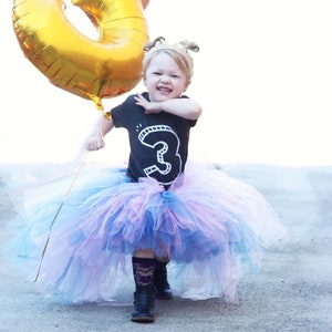 COUTURE, High low tutu, tutu, baby tutu, girls tutu, birthday tutu, toddler tutu, adult tutu image 4