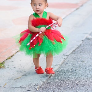 ELF dress, newborns/infants/toddlers/girls for holidays, photography, christmas dress