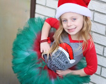 JINGLE,  christmas tutu, spray paint tutu, short tutu, tutu, baby tutu, toddler tutu, girls tutu, birthday tutu, fluffy tutu, cake smash tu