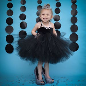 HOLLY, breakfast at tiffanys dress, velvet tutu dress, tutu dress, baby tutu dress, velvet dress, party dress, birthday tutu dress