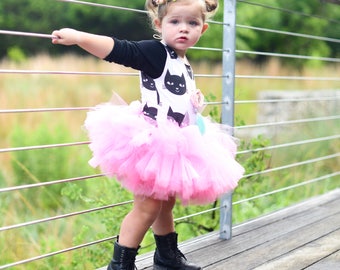 SASSY, short tutu for Infants, toddlers, girls for birthdays, photography, flower girl outfit, baptism or christening outfit