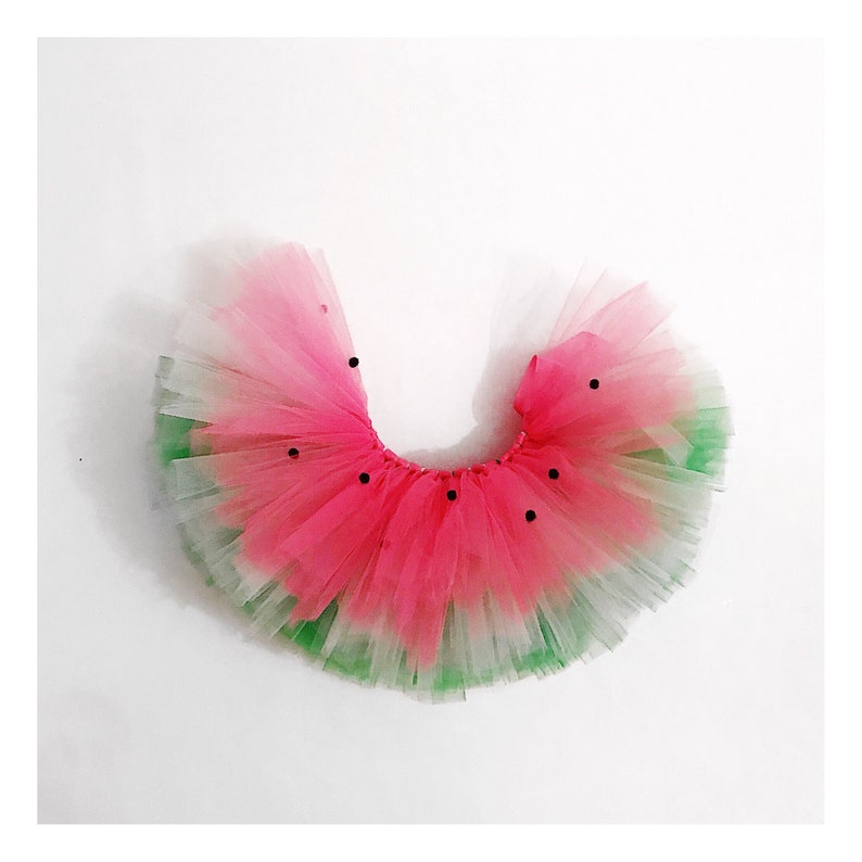 Watermelon SASSY, tutu, watermelon tutu, pink tutu, toddler tutu, girls tutu, one in a melon, watermelon birthday image 3