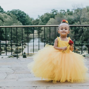 BELLE, Belle costume, Belle tutu, Belle tutu dress, Belle halloween, Beauty and the Beast, Beauty and the Beast costume
