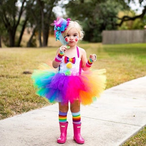CLOWN, clown costume, clown tutu, clown tutu dress, clown halloween, clown birthday