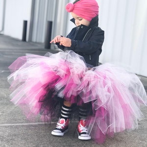 HEARTBREAKER, multi color tutu,  valentines tutu, High low tutu, tutu, baby tutu, girls tutu, birthday tutu, toddler tutu, adult tutu