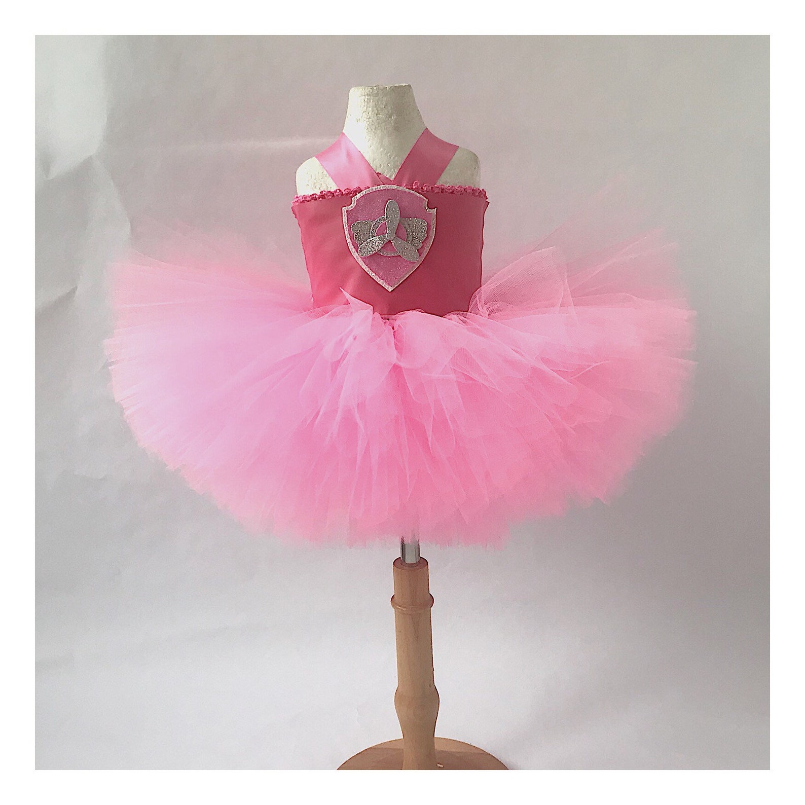 skye birthday dress Paw patrol Costume- Skye costume- Skye paw patrol tutu dress-paw patro –  Pink Toes & Hair Bows main image 0