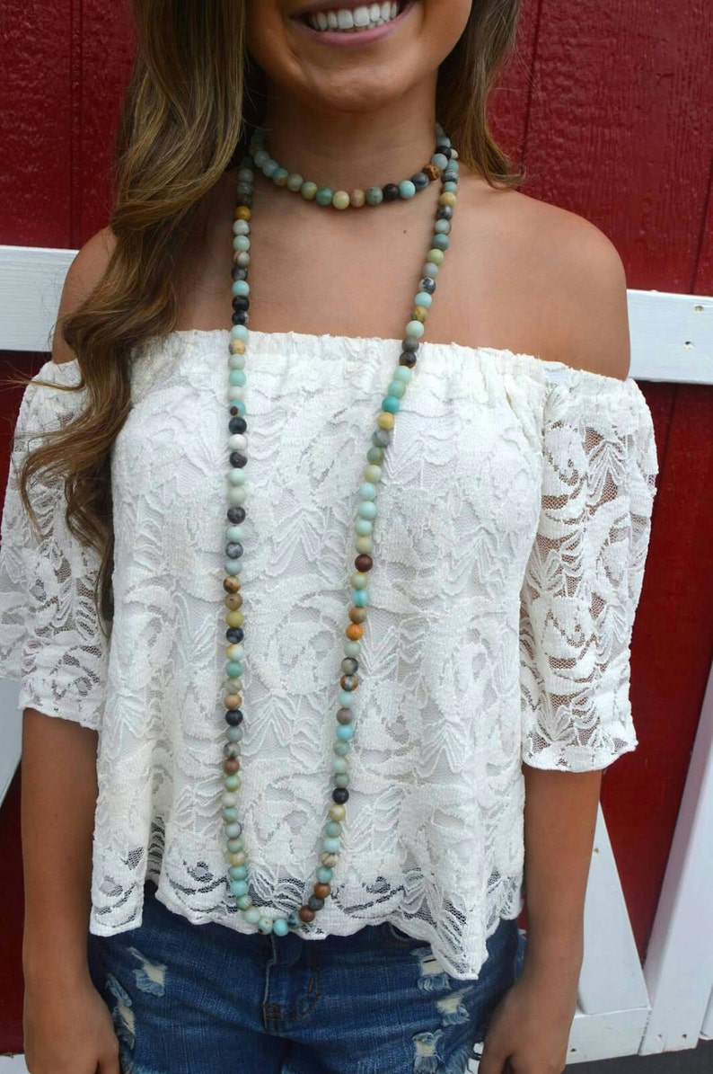 Jillian Blake Wrap Necklace