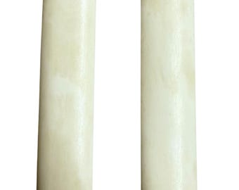 Camel Bone Scales 6", Camel Bone Knife Handle Making Blank Pair, White Knife Handle Material Exotic Knife Handle, Bone Handle Blanks