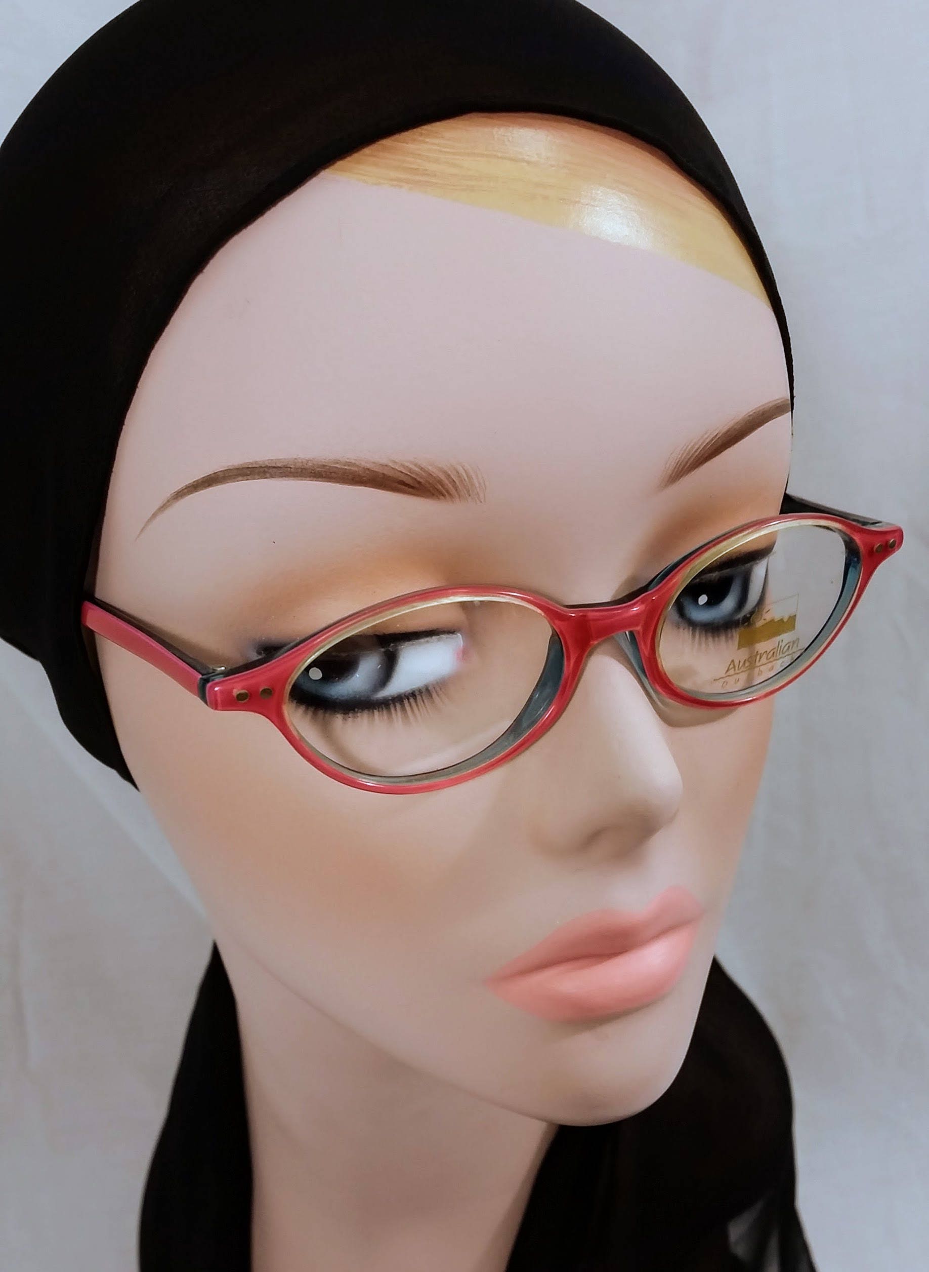 Vintage Eyeglass Frame Australian Outback Pink and Blue Etsy