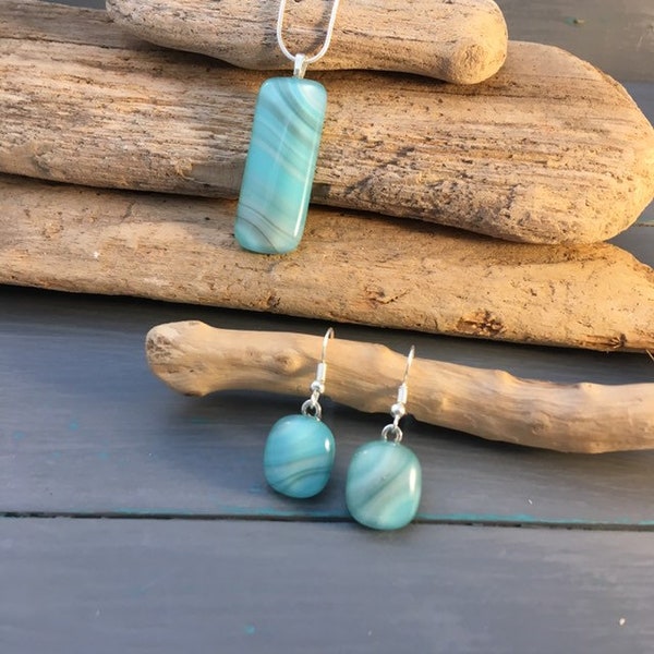 Fused Glass Jewelry Etsy UK