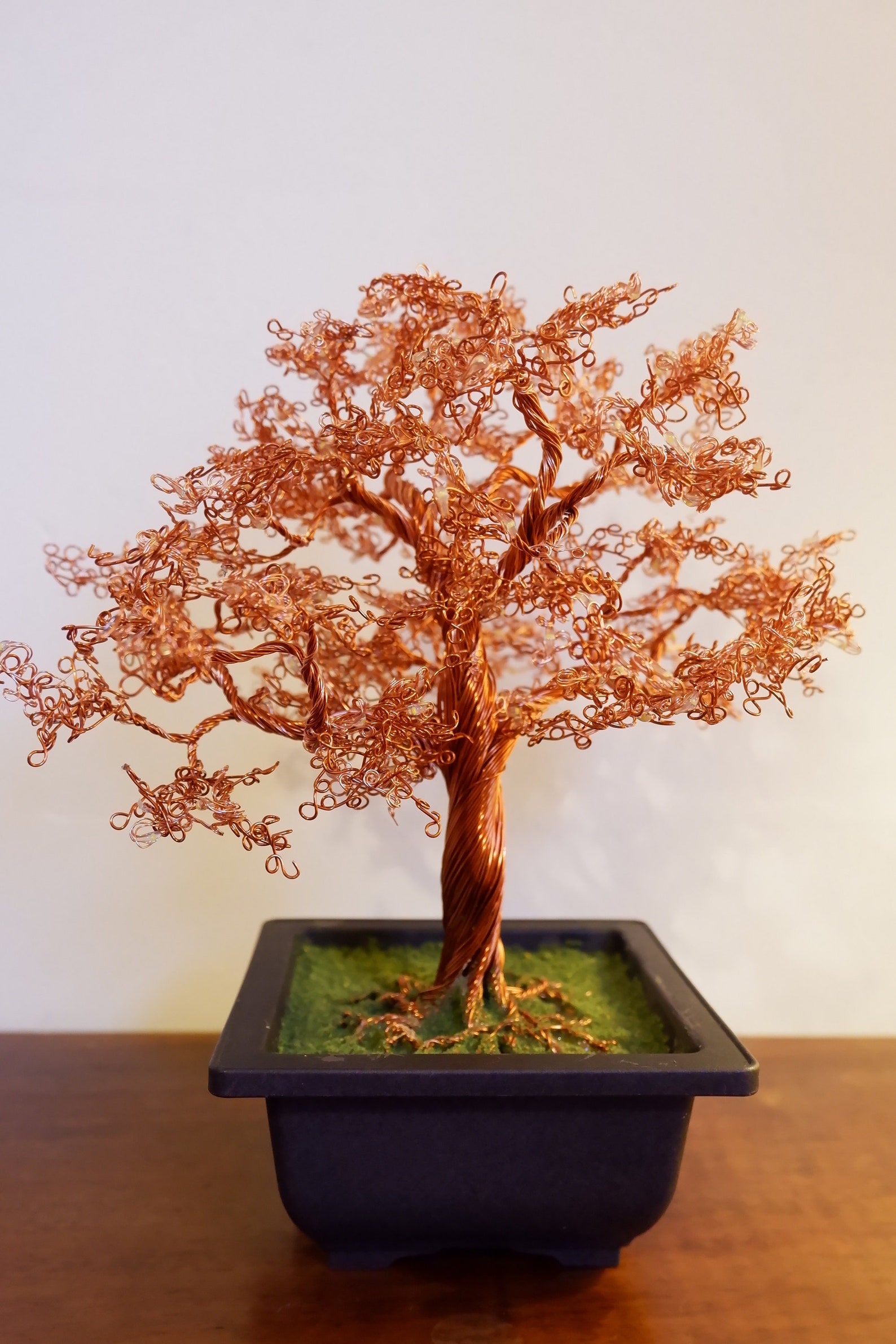 Wire Art Bonsai Tree LED Light 'tree of Hope' Large Etsy