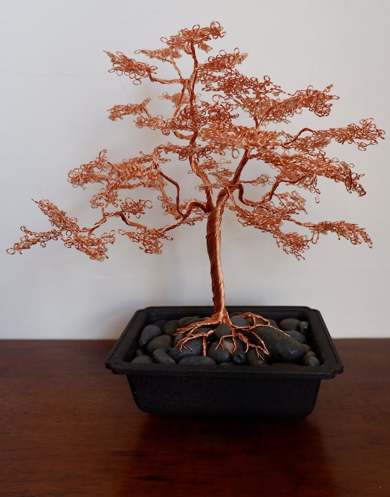 Wire Art Bonsai Tree LED Light 'tree of Hope' Large Etsy
