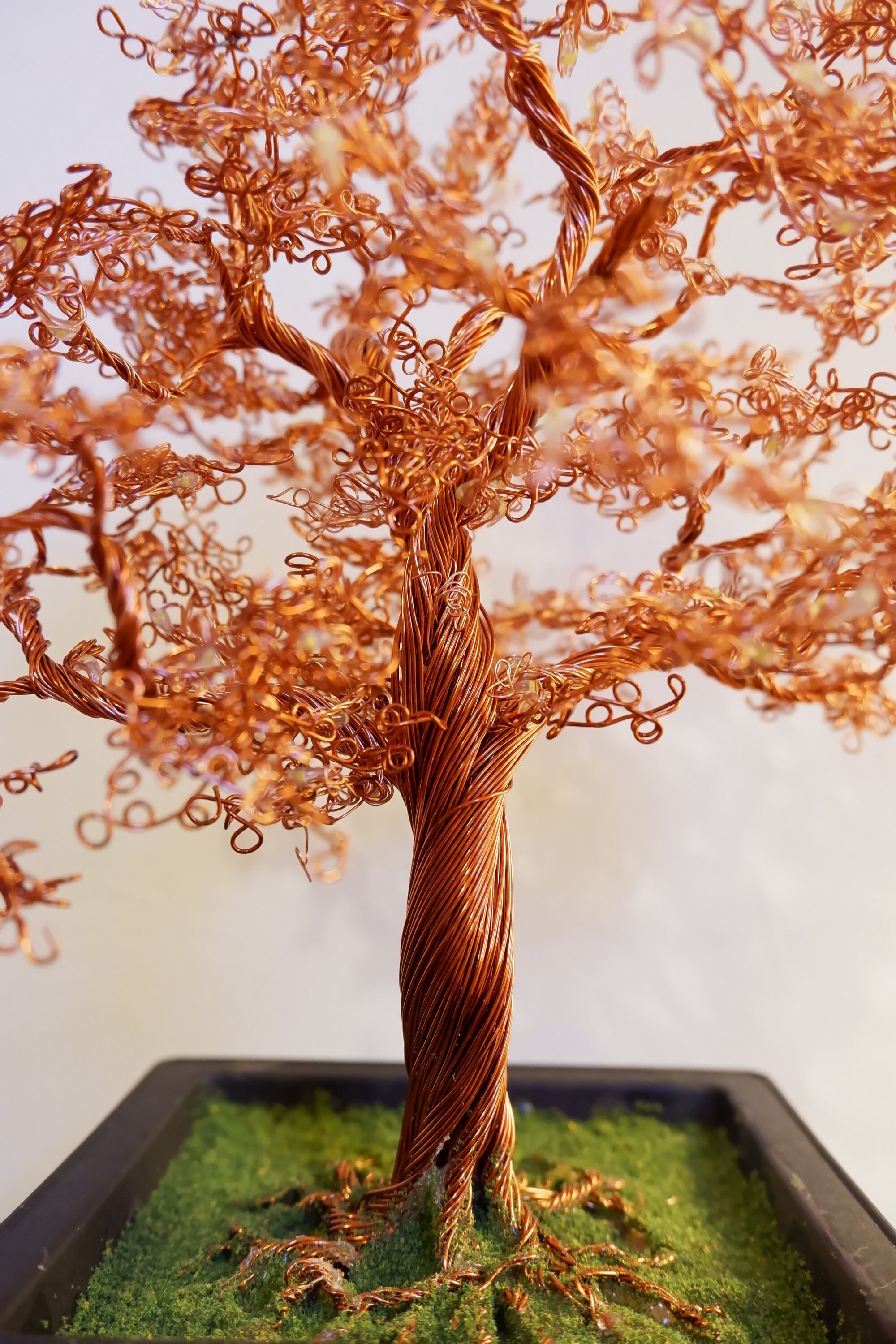 Wire Art Bonsai Tree LED Light 'tree of Hope' Large Etsy