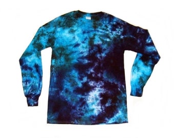 crinkle tie dye hoodie