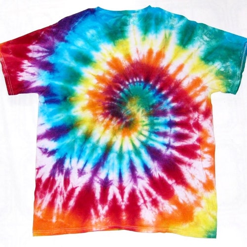 Tie Dye T Shirt Spiral Handmade Tye Die Infant Toddler Youth - Etsy