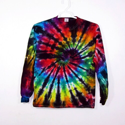 pastel tie dye long sleeve shirt