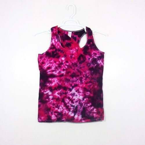Animal Print Tie-dye Racerback Tank