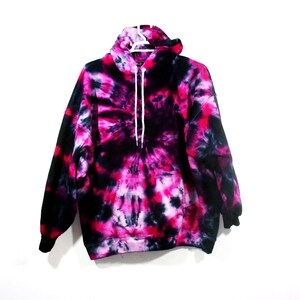 Tie Dye Hoodie Zipper Hoodie Pullover Hoodless Sweater Sweatshirt Options Spiral S M L XL 2XL 3XL Heavyweight - ID 1014HS