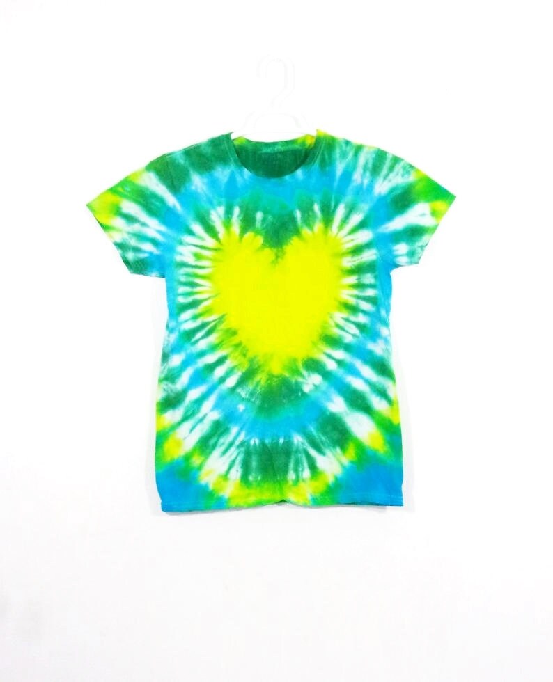 Tie Dye T Shirt Spiral Handmade Tye Die Toddler Sizes 2T 3T 4T 5T 6T