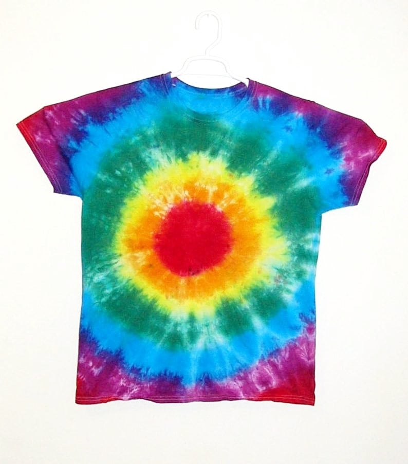 Tie Dye T Shirt Bull's Eye Handmade Tye Die Infant Toddler Etsy