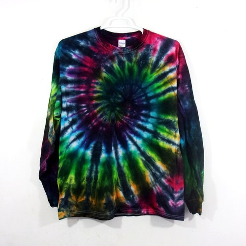 crinkle tie dye shirt