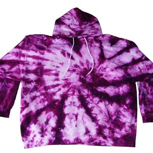Tie Dye Hoodie Zipper Hoodie Pullover Hoodless Sweater Sweatshirt Options Spiral S M L XL 2XL 3XL Heavyweight - ID 1001HS