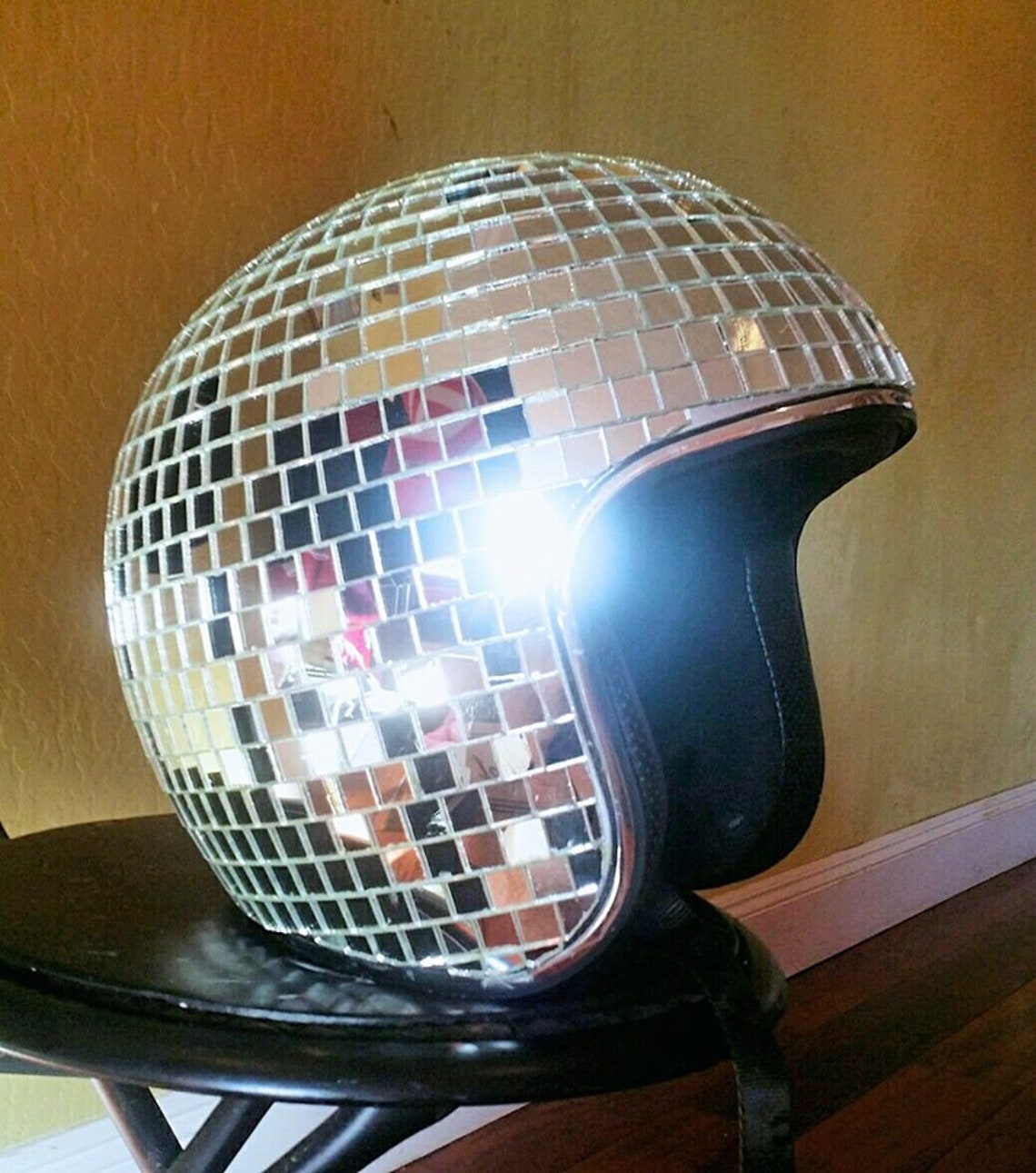 Disco Ball Helmet Halloween New Years Burning Man Etsy