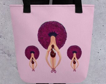 Ballerina Tote Bag