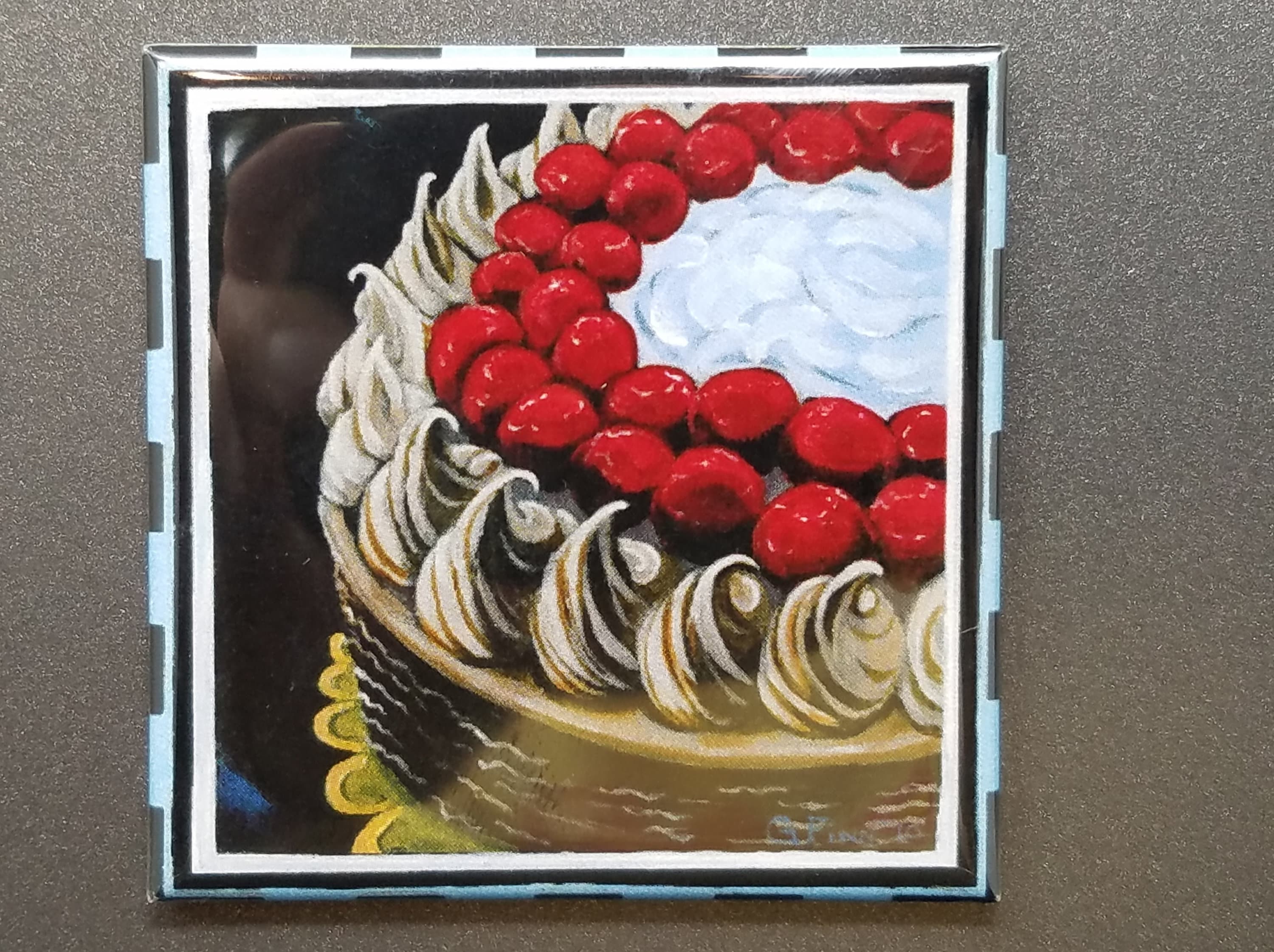 Decorative Set 3 Small Fridge or Filing Art Etsy.de