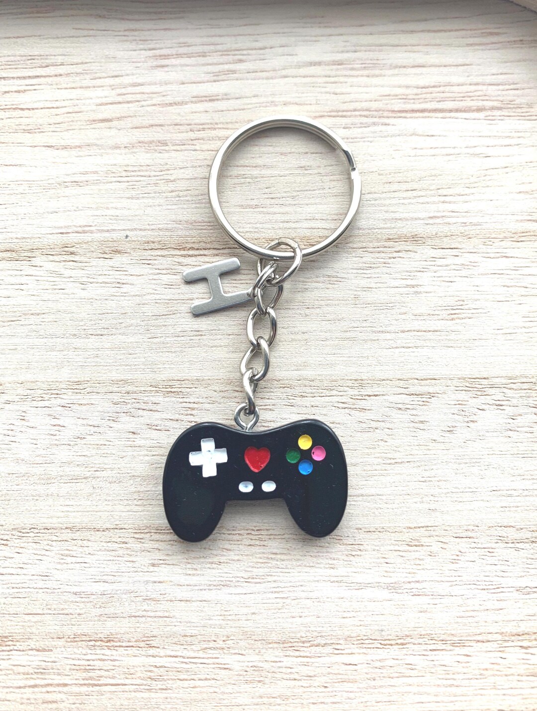 Personalised Gamer Keyring / Game Controller Keychain / Party Favour ...