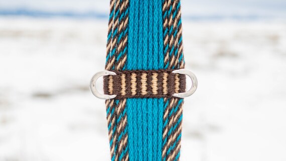 CINCH Western 100% Mohair Vaquero Style - Menthe/bleu/sage TQ - Taille 28 (neuf)