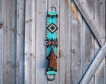 MADE TO ORDER Turquoise Lake Mohair Cinch