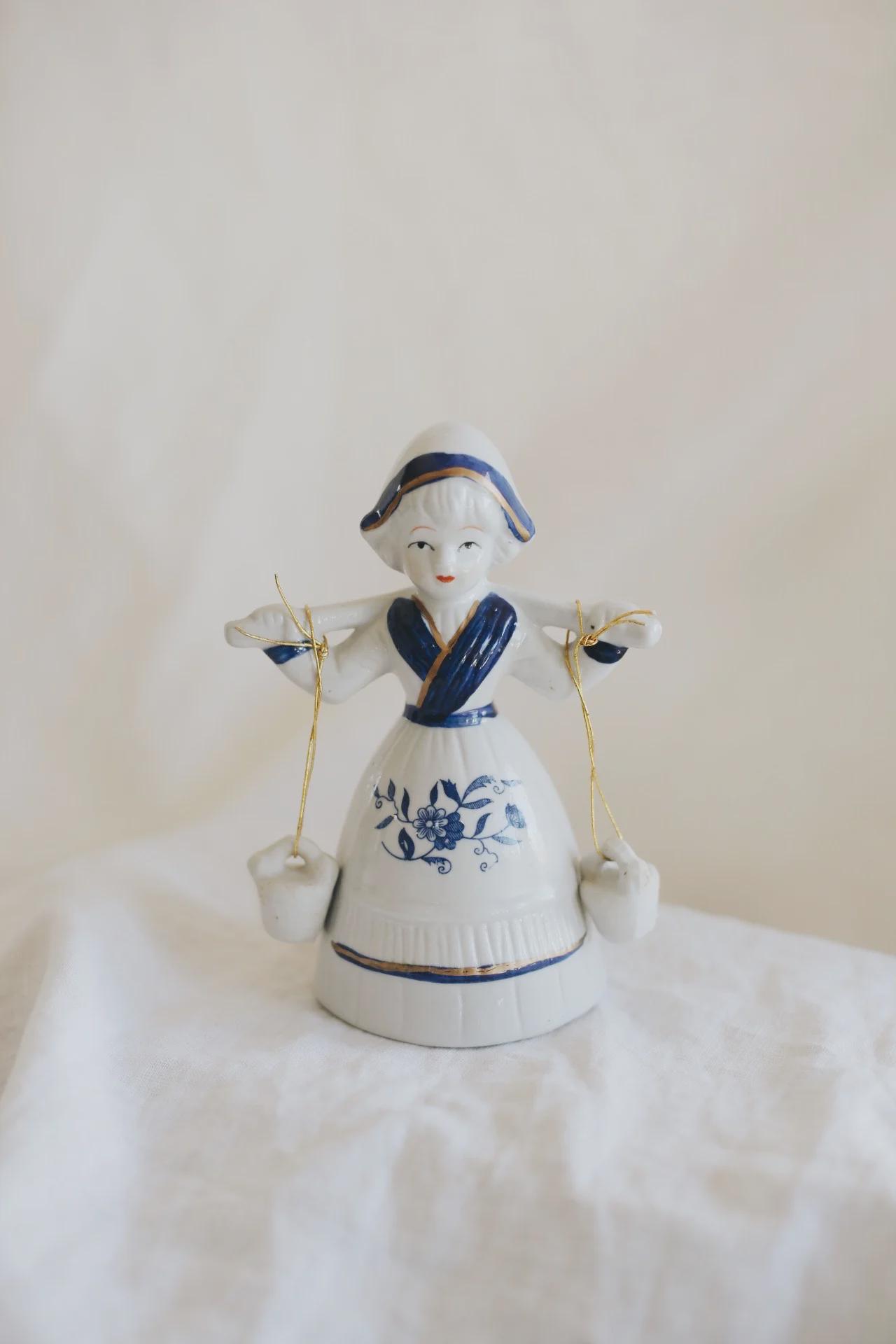 Porcelain Milk Maid - Etsy