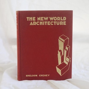 The New World Architecture Book 1936 / Antique Architecture book / Coffee Table Book / Reference Book