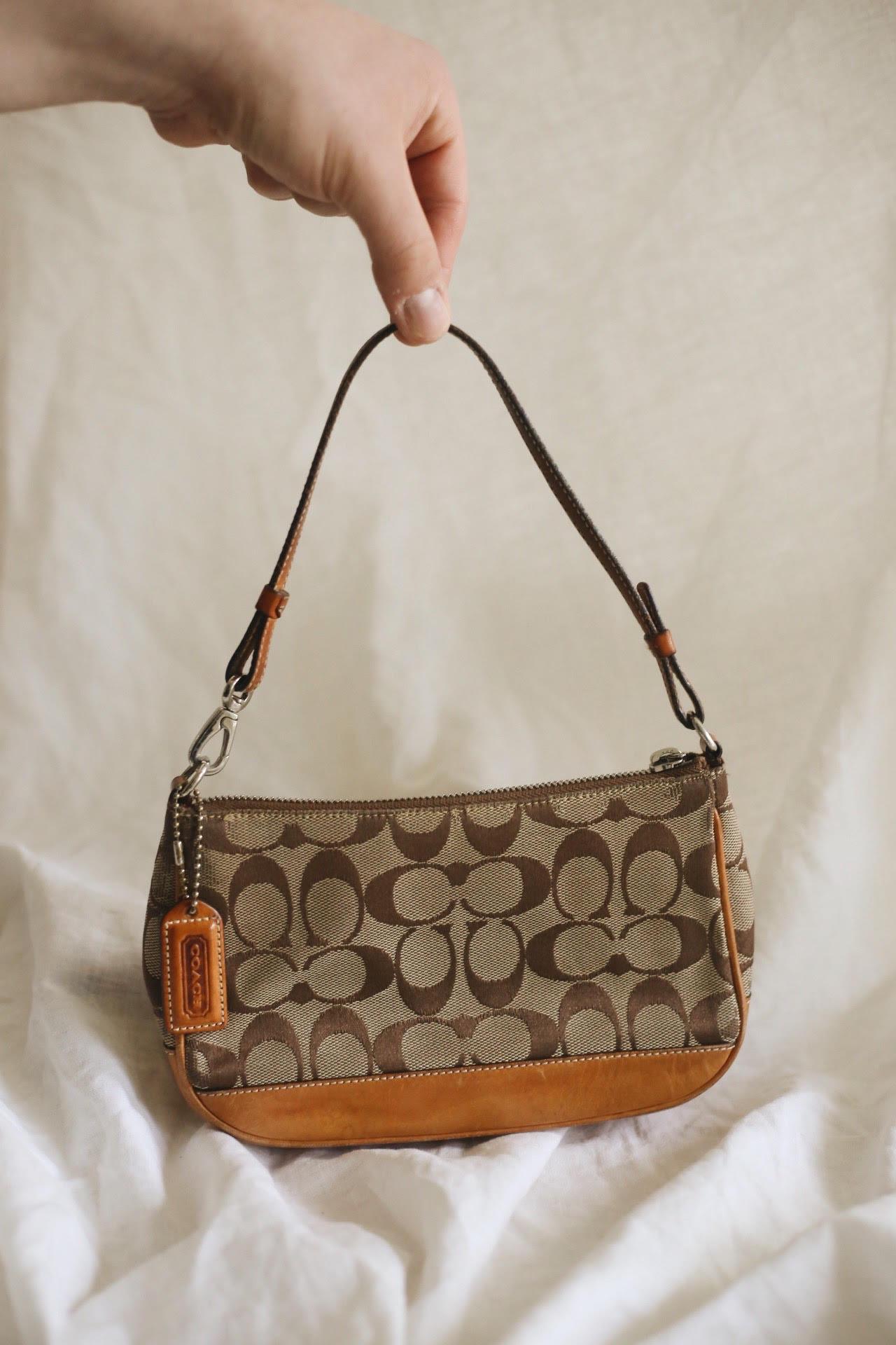Vintage Classic Demi Monogram Coach Bag