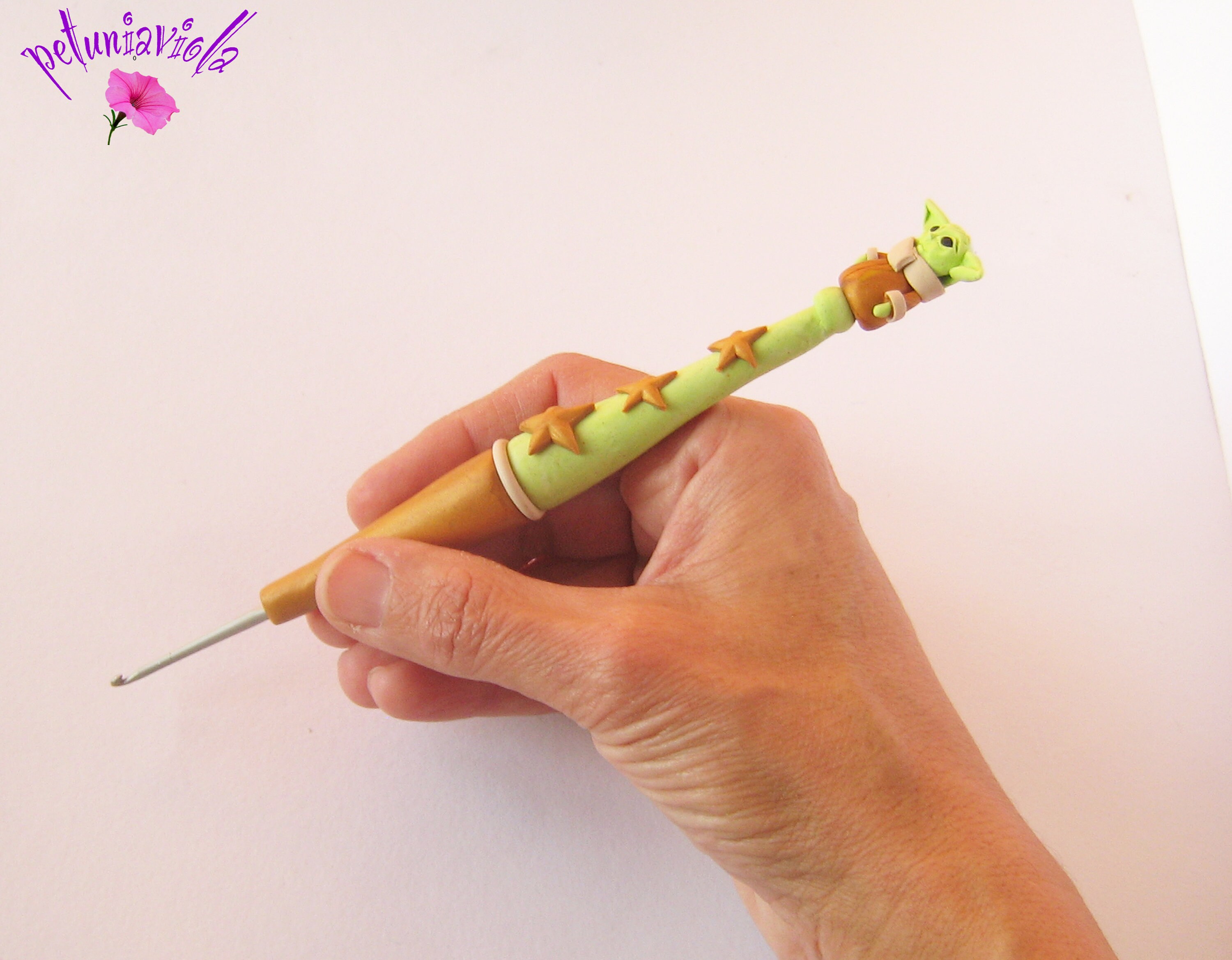 Baby Yoda Crochet HookErgonomic Crochet Hook Etsy