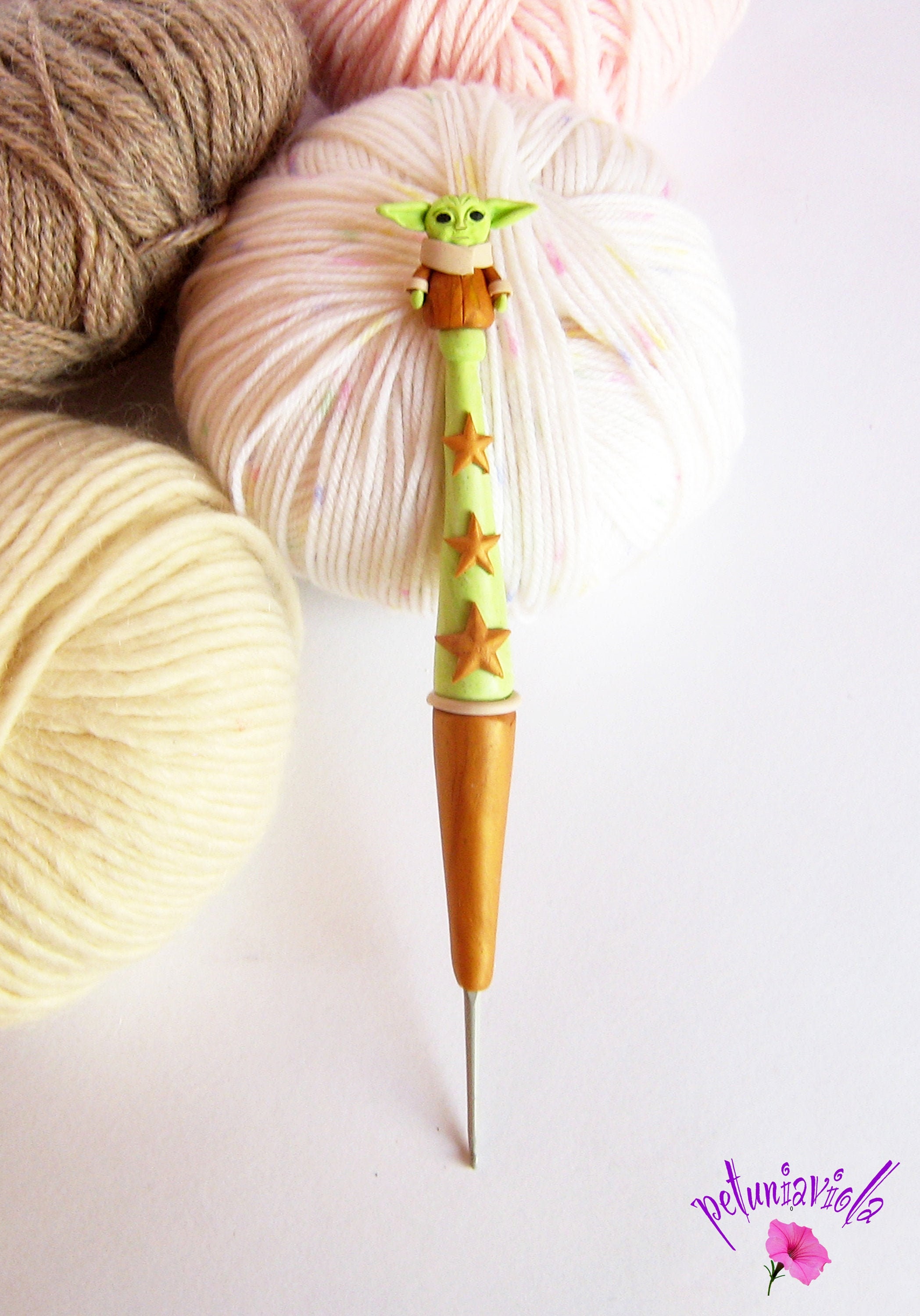 Baby Yoda Crochet HookErgonomic Crochet Hook Etsy