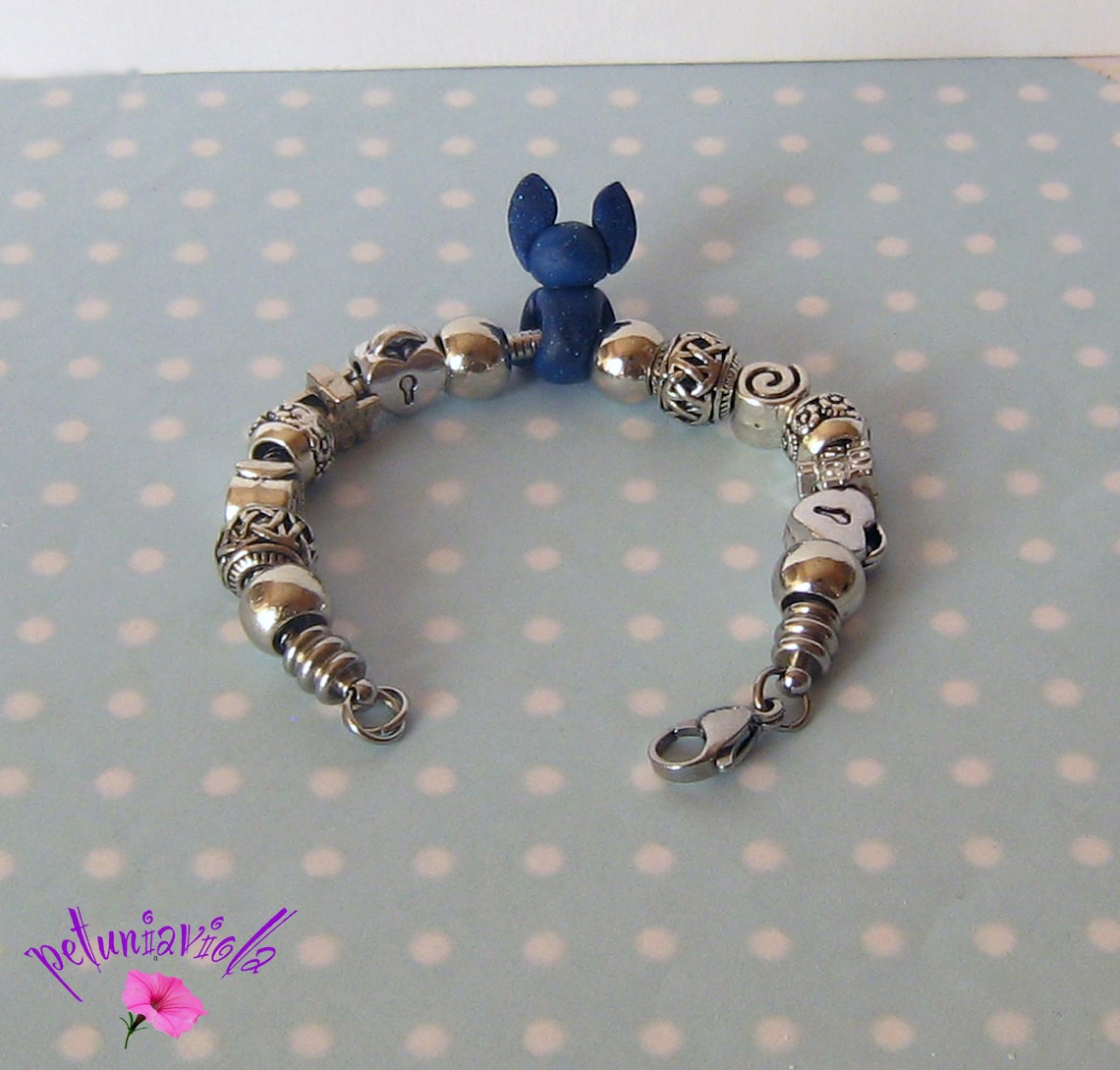 Stitch BraceletPandora BraceletDisney Bracelet Etsy