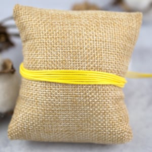 RTS Yellow String Bracelet, Wax Cord Bracelet, Support Our Troops, Adjustable Bracelet, Waterproof Bracelet, Suicide Awareness, Fundraiser