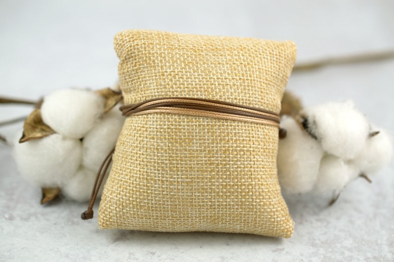 Pulsera de cordón encerado marrón, pulsera unisex ajustable e impermeable BROWN + TAN