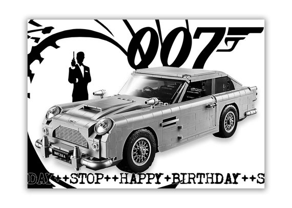 bond car lego