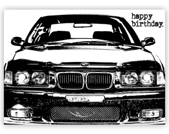 Bmw Card Etsy