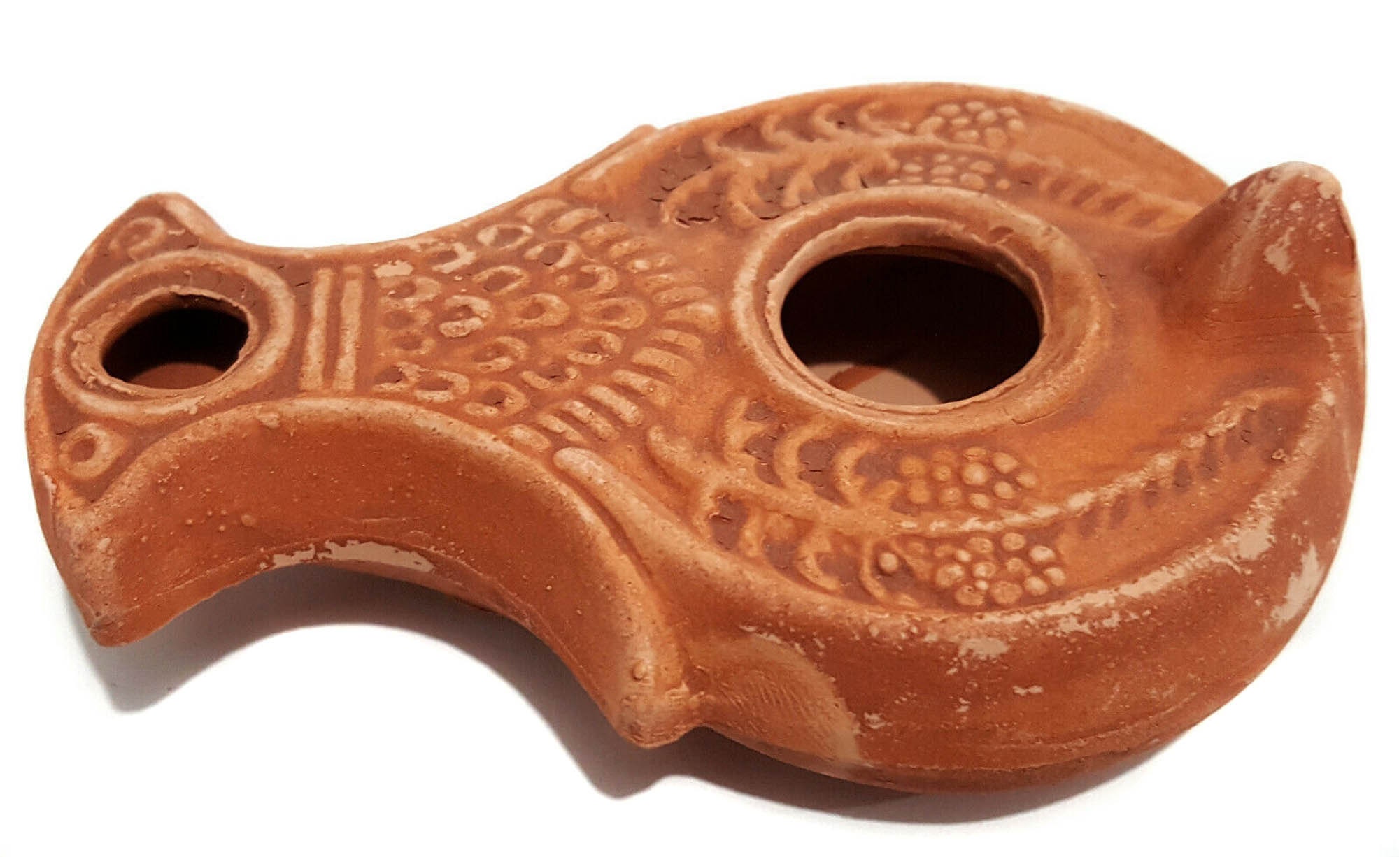 Lot of 7 Biblical Oil Lamp Herodian Ancient Hanukkah Judaica Gift 25