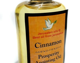 Anointing Oil with Cinnamon 4fl.oz 120ml Holy Oil Water Jerusalem Holyland Gift Israel