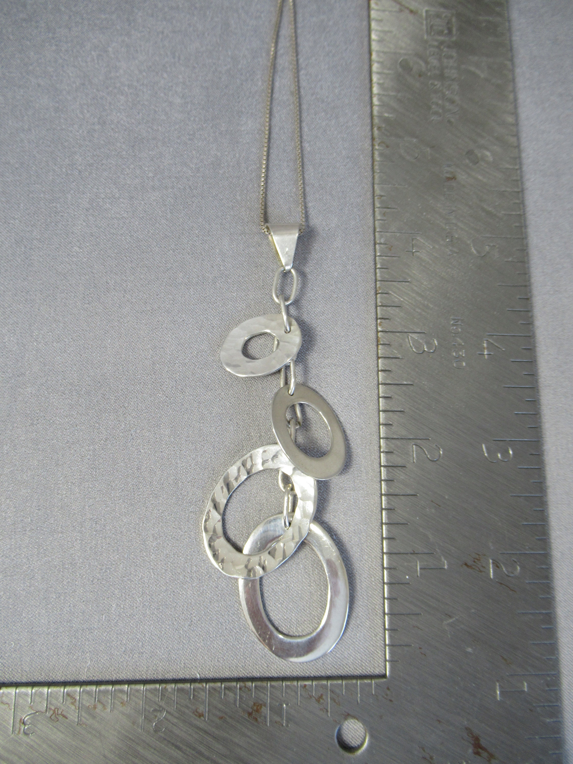 Sterling Silver Cascade Pendant, Fine Couture Necklace - Etsy Sterling Silver Cascade Pendant, Fine Couture Necklace - Etsy