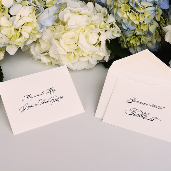 Escort Cards Etsy