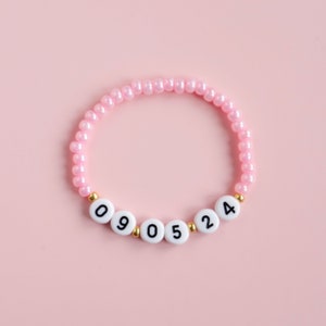 Personalised number bracelet. zdjęcie 3