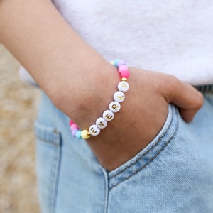 Personalized, Confetti Name Bracelet. image 2