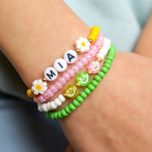 Beaded stacking bracelet. image 10