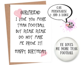 birthday card girlfriend funny card girlfriend, funny girlfriend birthday card, girlfriend badge, funny birthday card for girlfriend lesbian